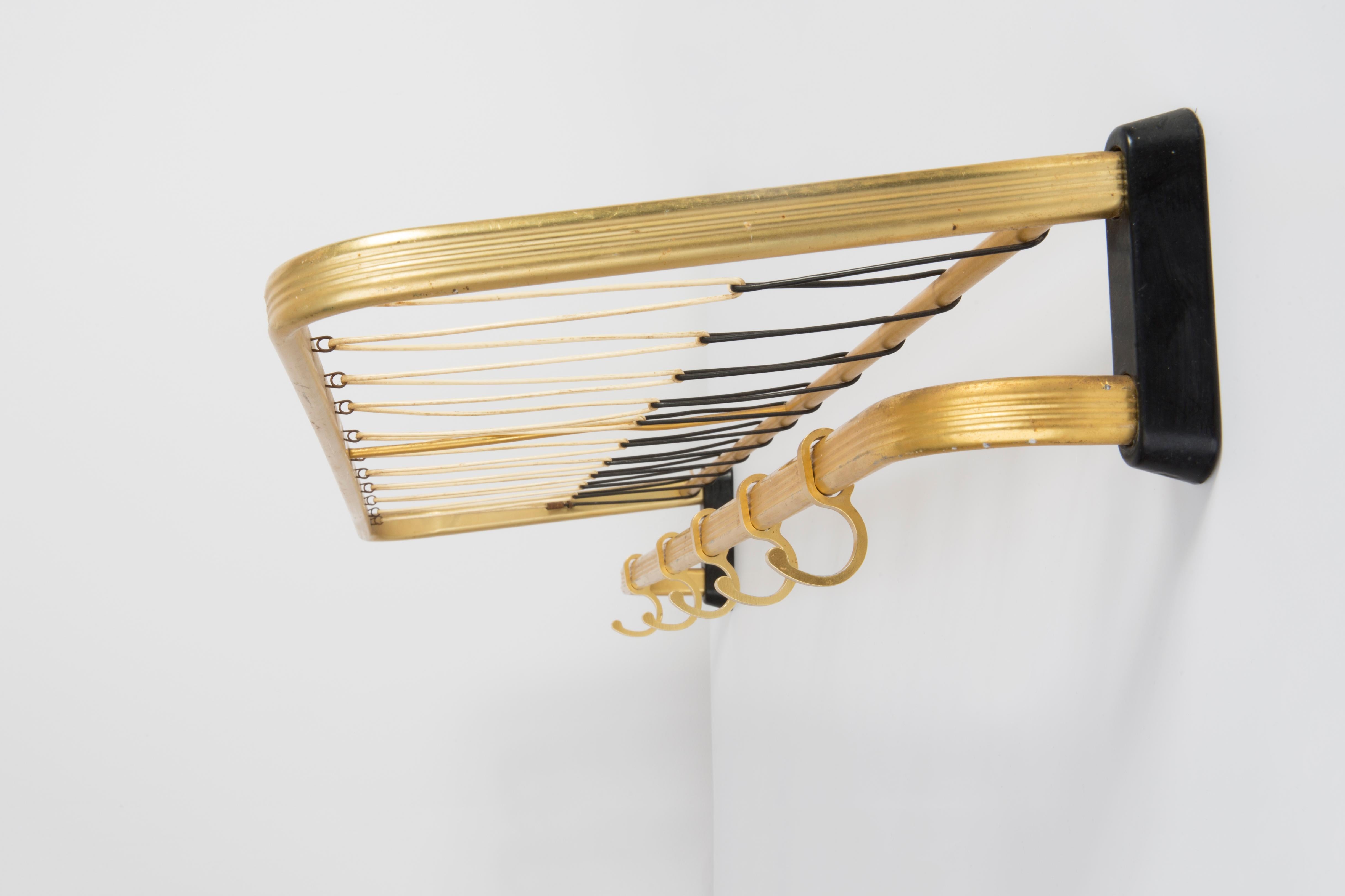 Stainless Steel 20th Century Gold Hanger, Germany, Europe, 1960s For Sale