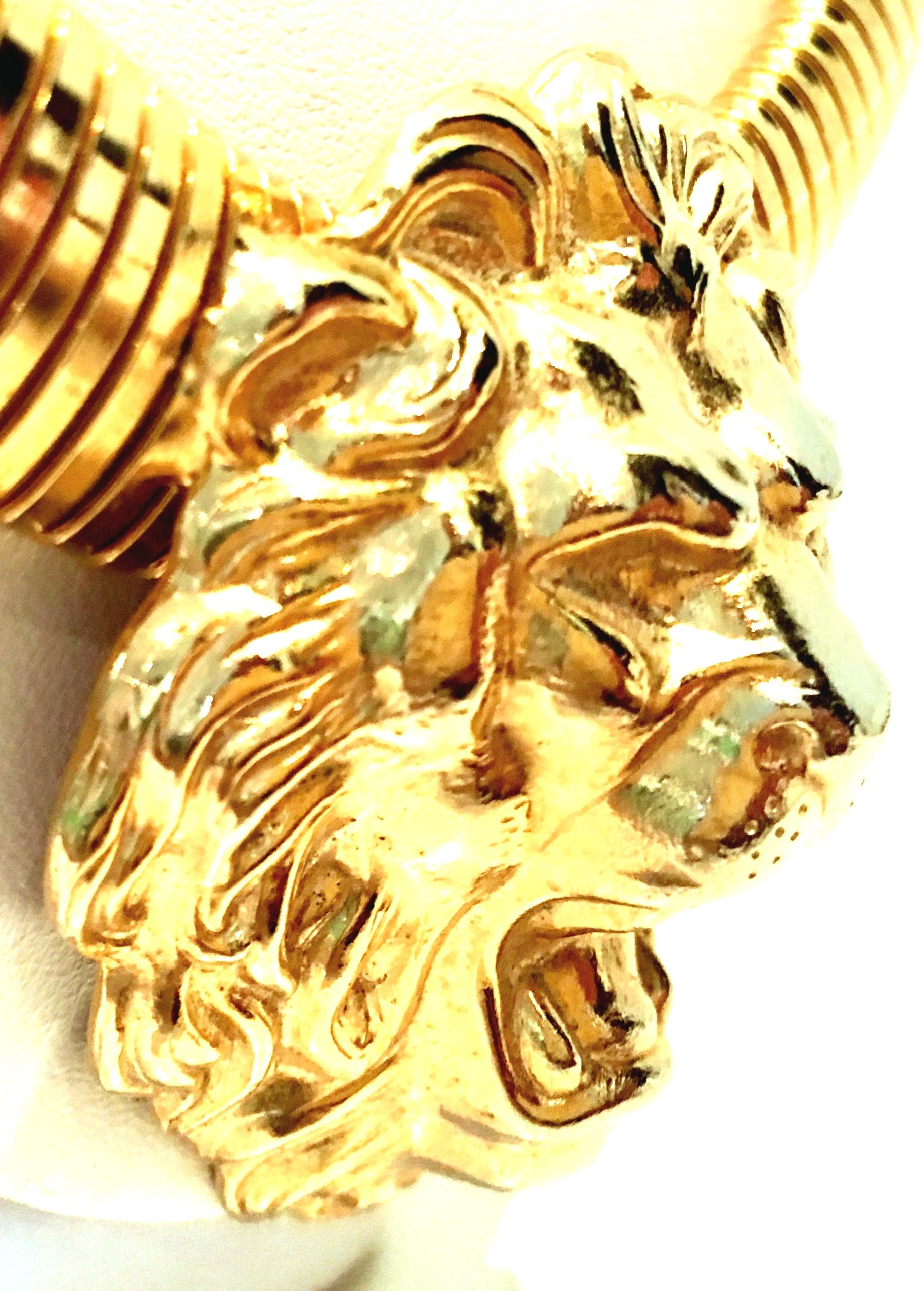 Women's or Men's 20th Century Gold Lion 