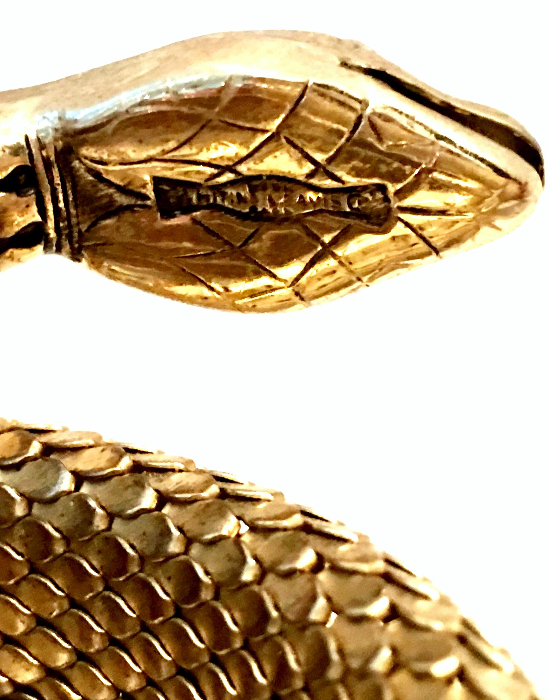 20th Century Gold Metal Mesh Coil 