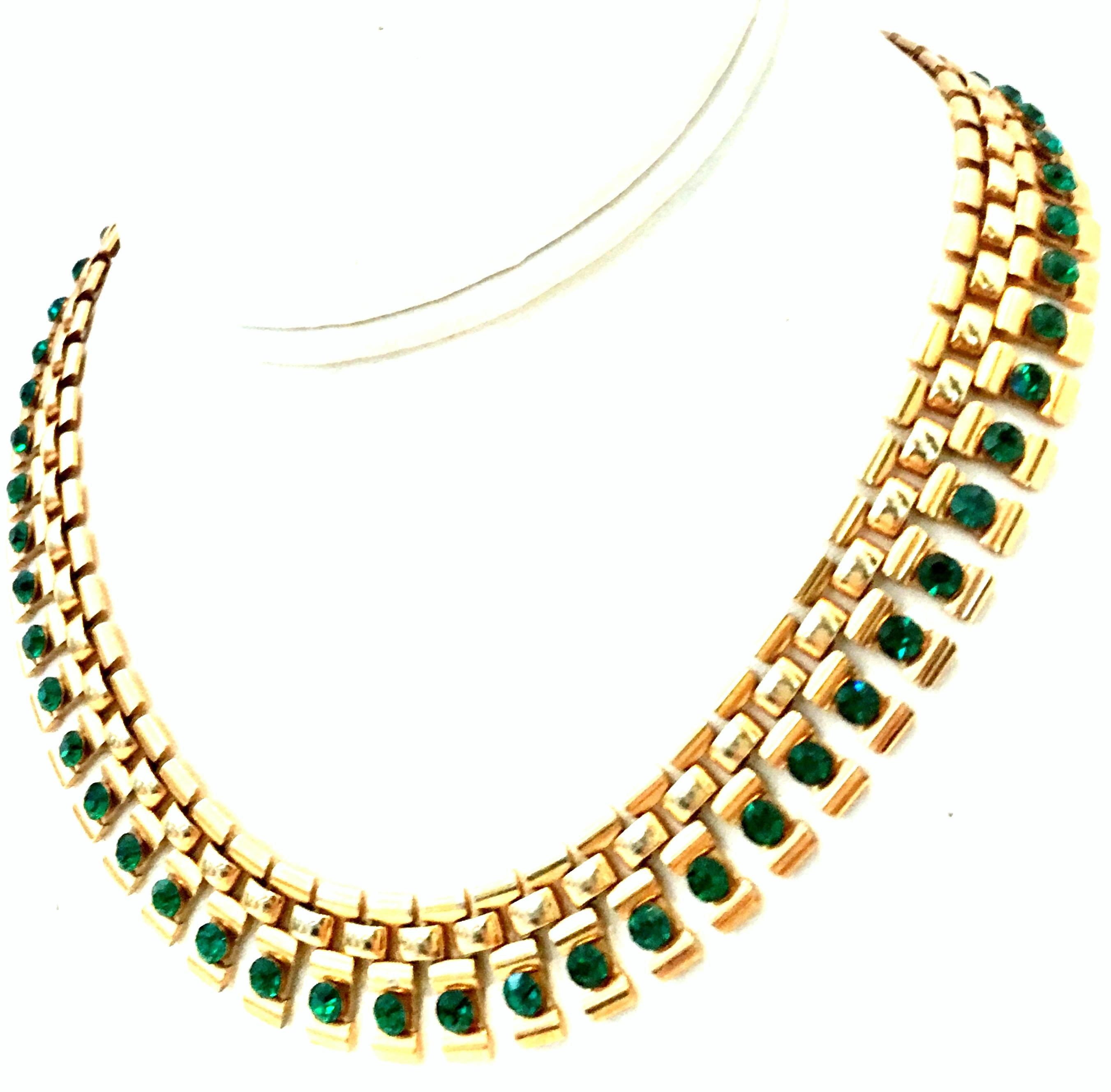 choker style necklace gold