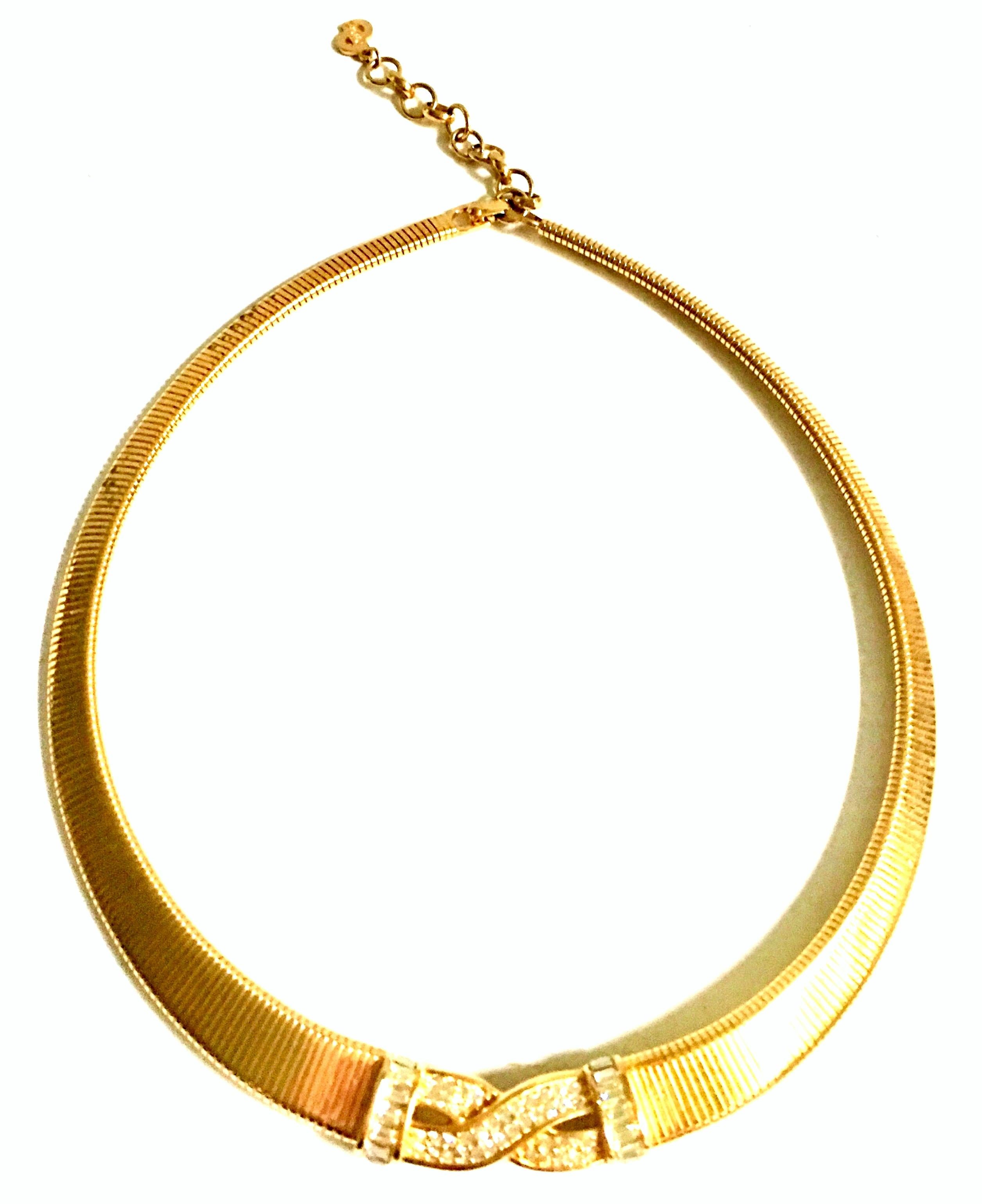 dior swarovski necklace