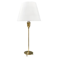 20th Century Gold Swedish Svenskt Tenn Brass Dressing Table Lamp by Josef Frank