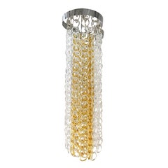 Mid-Century Modern Chandelier by Angelo Mangiarotti, Italy, 1960s