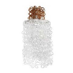 Mid-Century Modern Chandelier by Angelo Mangiarotti, Italy