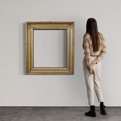 20th Century Gold Wood and Plaster French Louis XVI Style Frame, 1920s