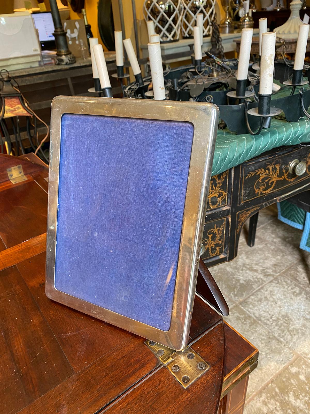 20th Century Gorham Sterling Silver 304 Marked Picture Frame In Good Condition In Atlanta, GA