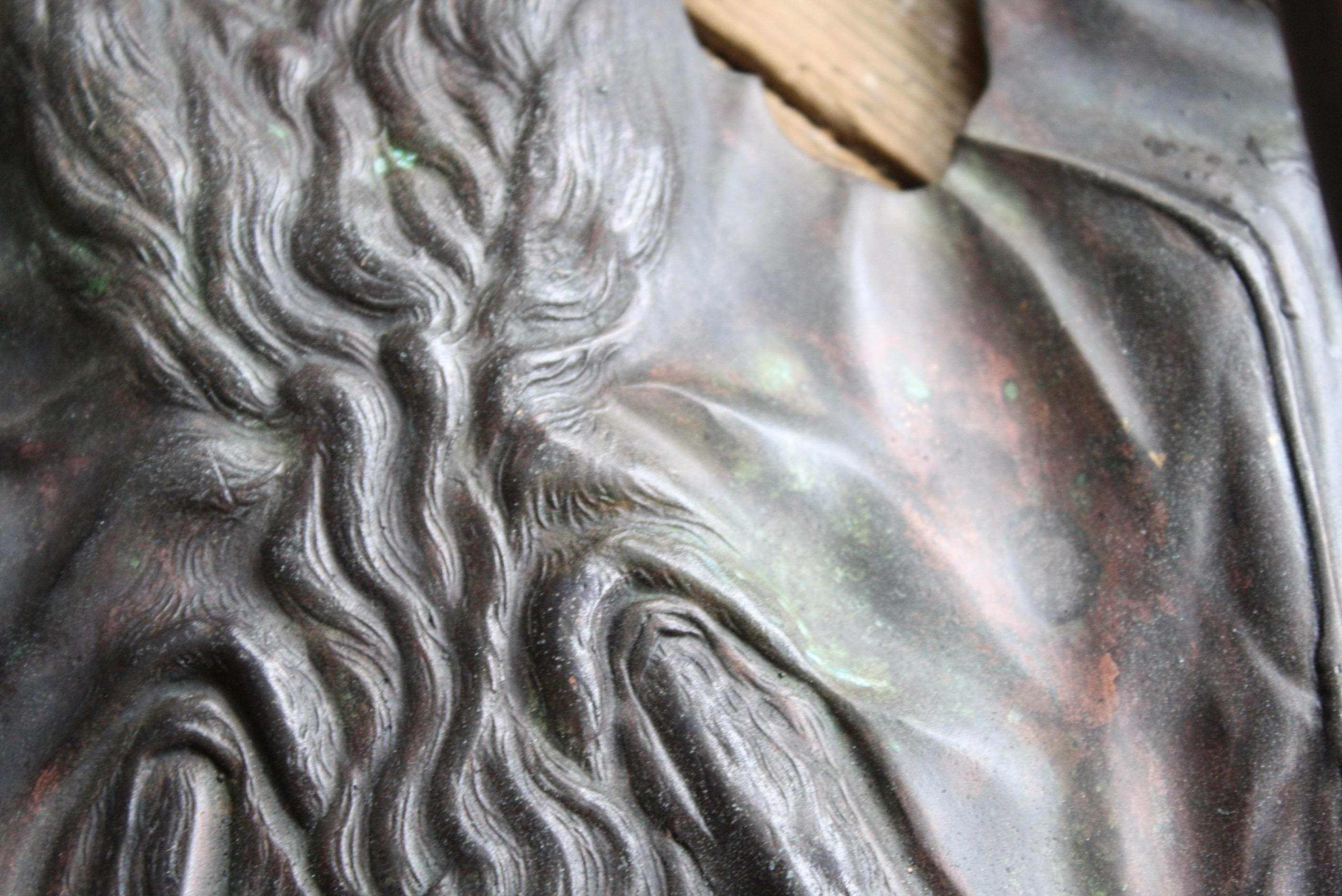20th Century Gothic Bronze Bat Wall Sconces, After William Tonks for Liberty 5