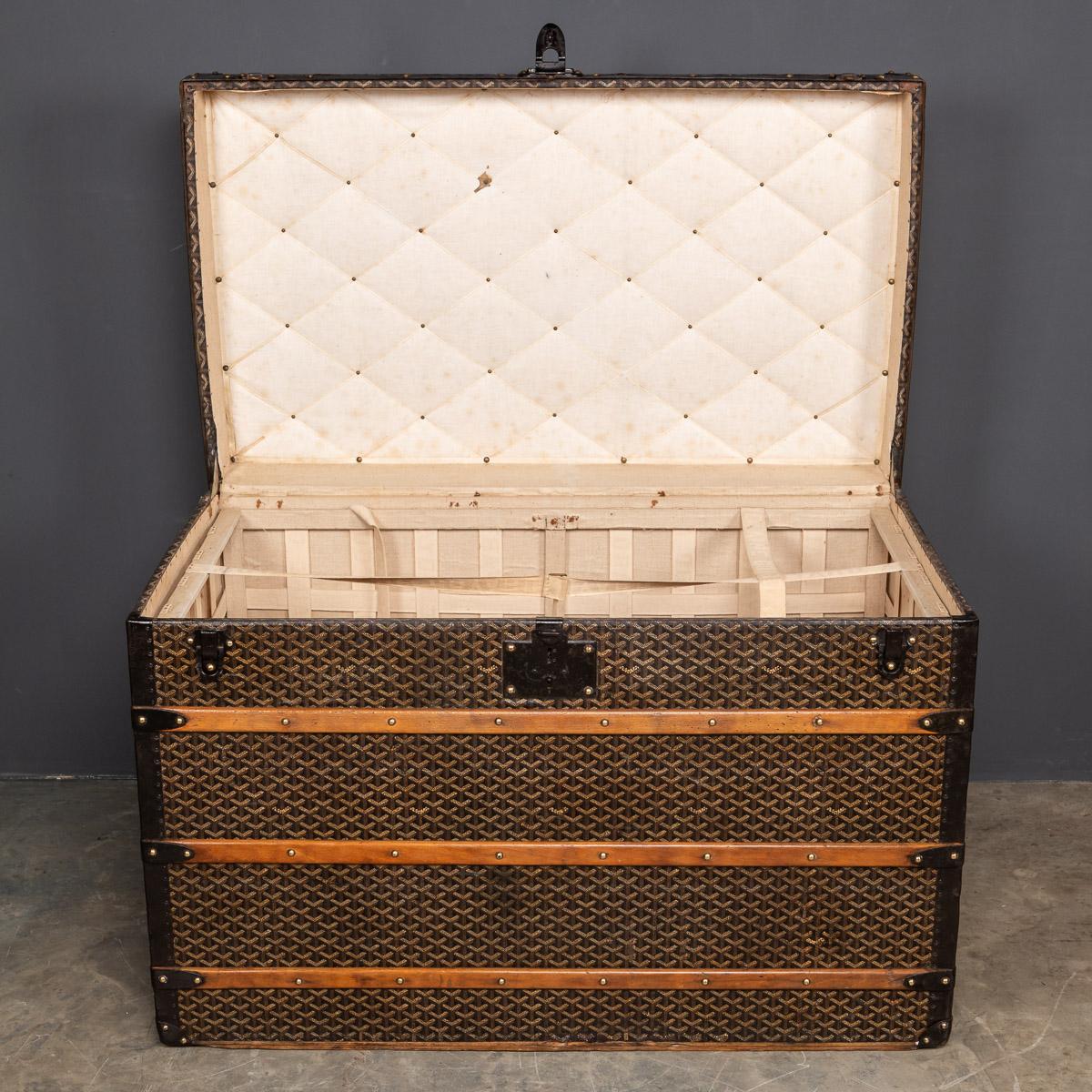 20th Century Goyard Cabin Trunk, circa 1920 3