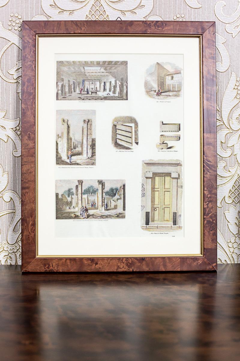 graphique/ancien graphisme du XXe siècle, architecture Bon état - En vente à Opole, PL