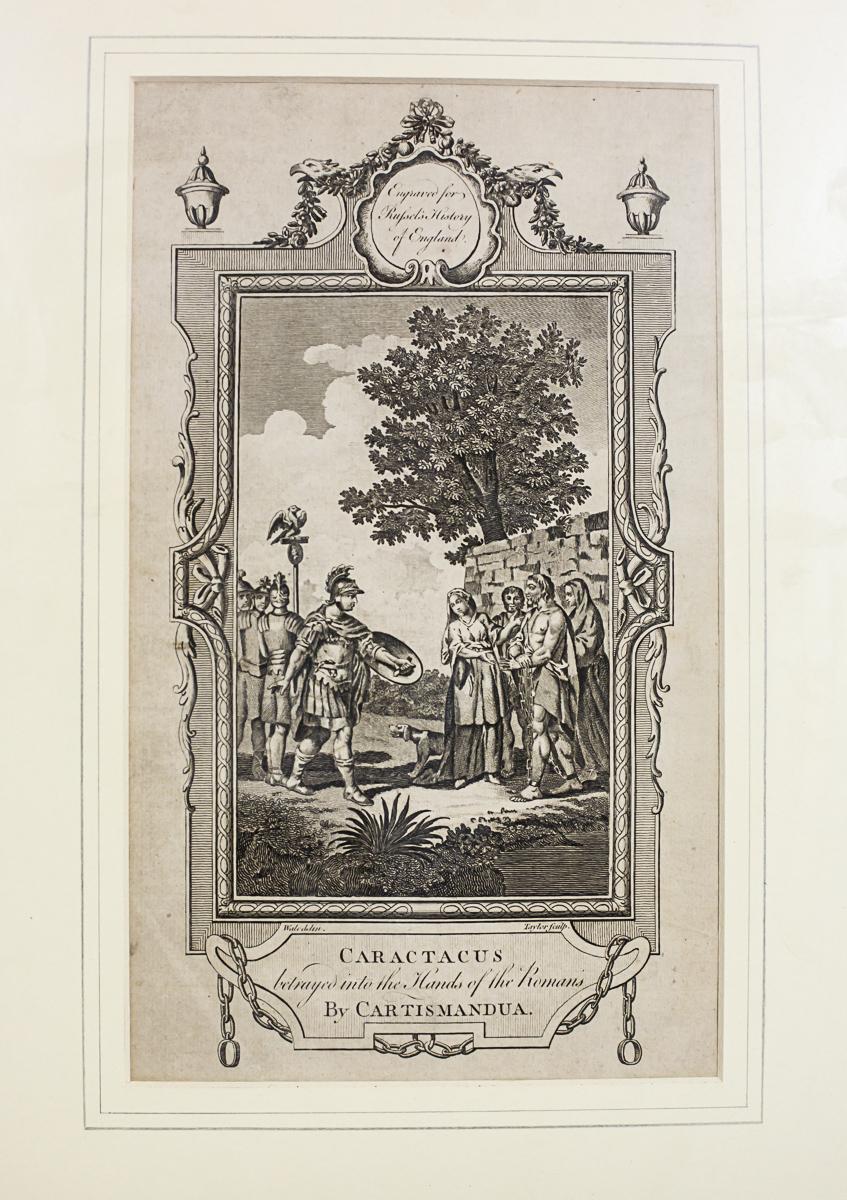 Graphic 20th-Century, Russel's History of England, Caractacus Betrayed (Britisch) im Angebot