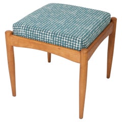 20th Century Green and White Stool, 1960s