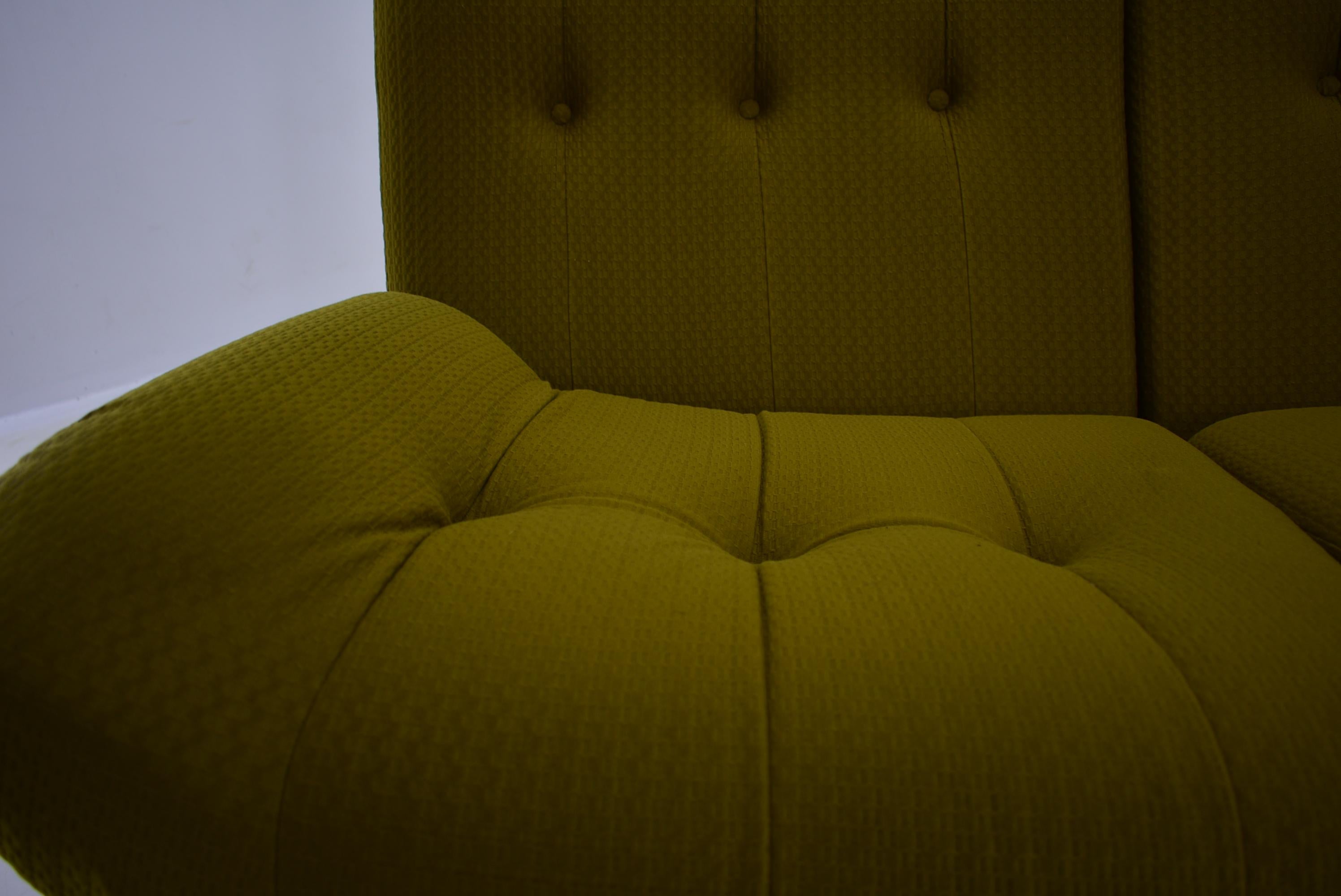 20th Century , Green  Atlantis Three seats Sofa, 1960s 7