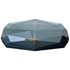 20th Century Green lacquer box by Miki Hyoetsu II