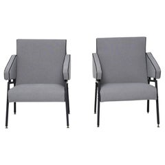 Mid-Century Modern Corner Chairs