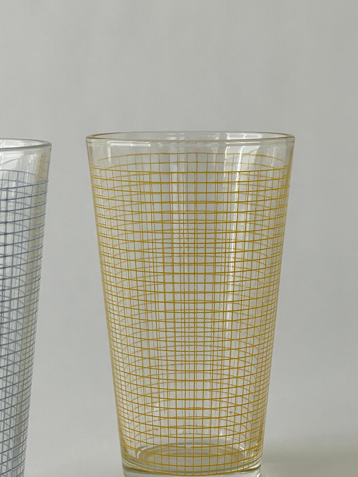 20th Century Grid Glasses For Sale 7