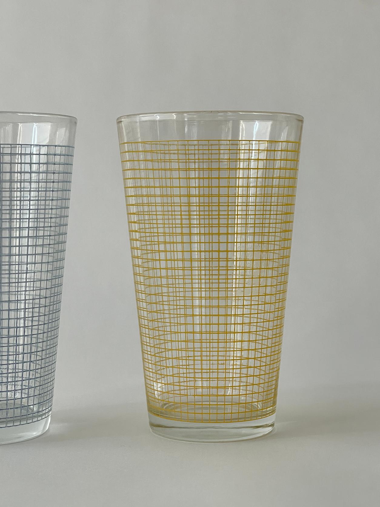 20th Century Grid Glasses For Sale 1