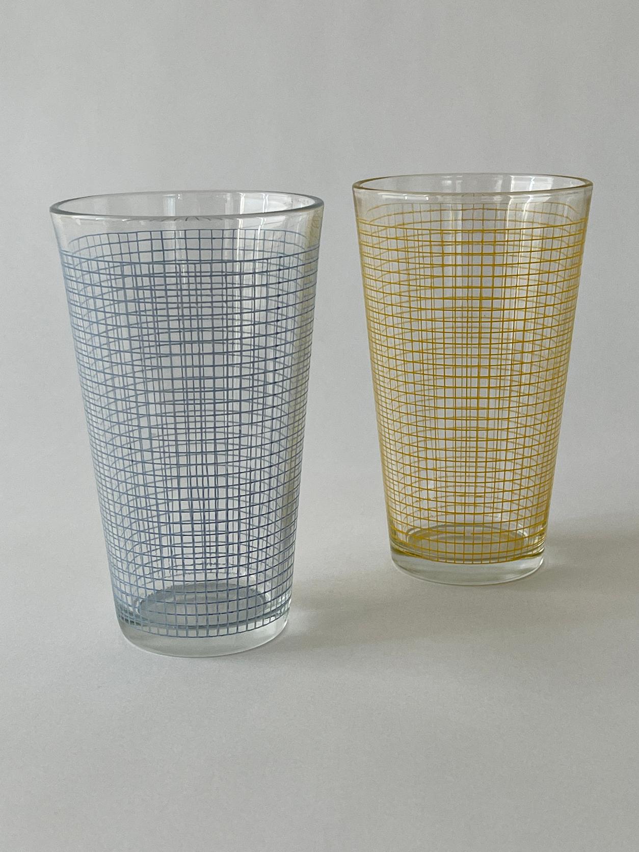 20th Century Grid Glasses For Sale 3