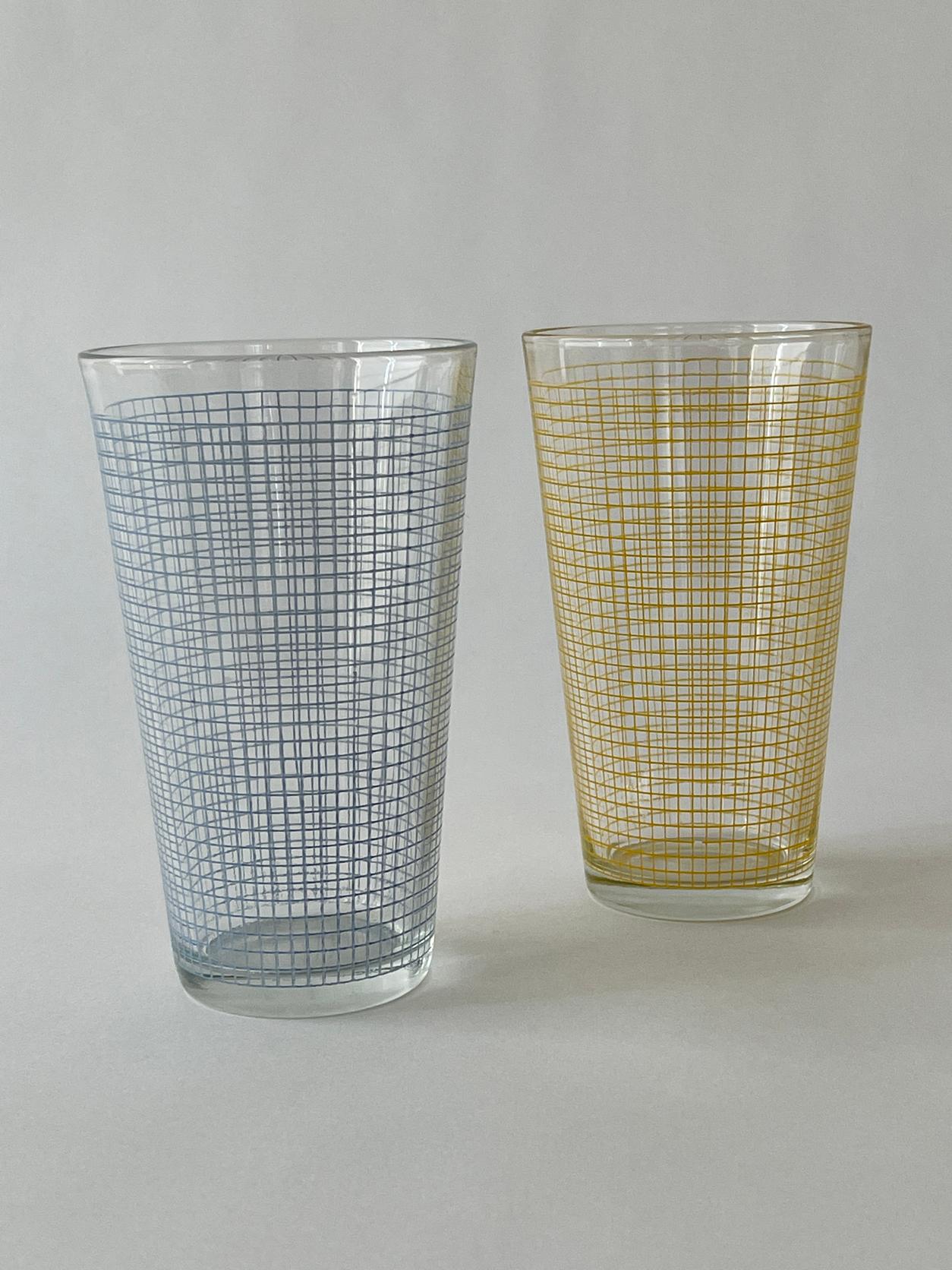 20th Century Grid Glasses For Sale 4