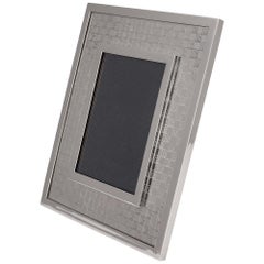 20th Century Gucci Silver Plated Picture Frame, c.1980