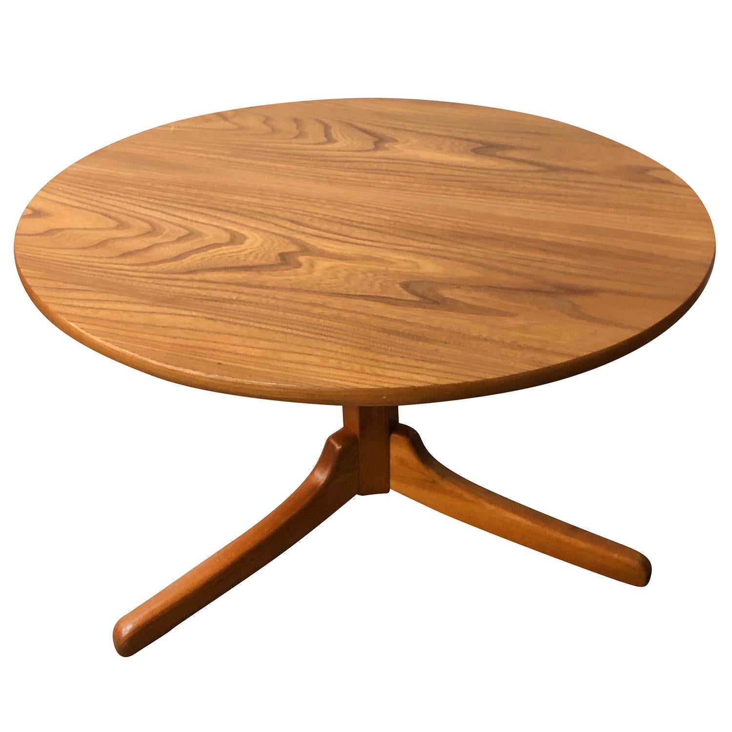 Mid-Century Modern Table d'appoint en bois d'érable du 20e siècle, table de Gueridon suédoise d'époque, par Josef Frank en vente
