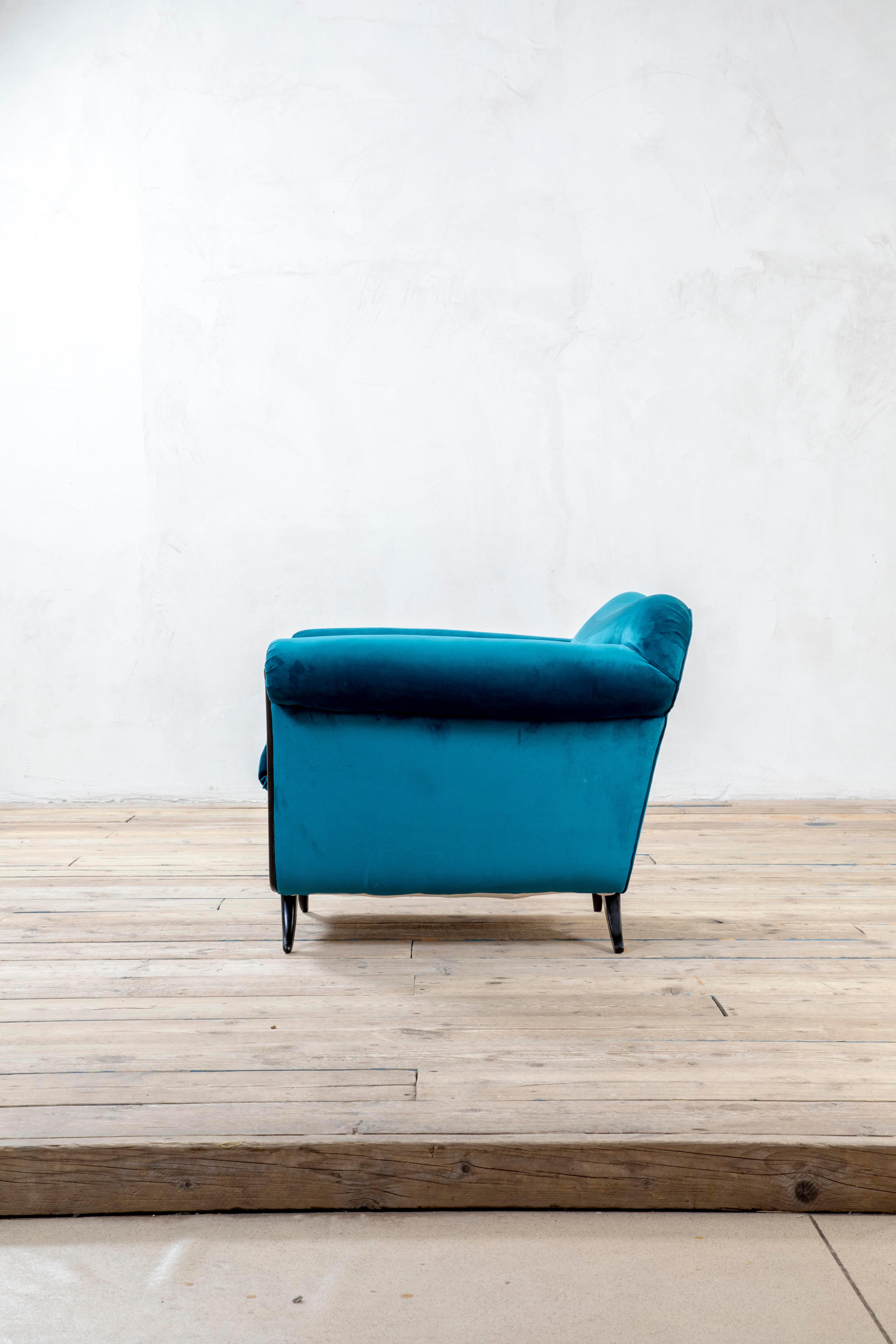 20. Jahrhundert, Guglielmo Ulrich Paar Sessel 1950 im Angebot 6