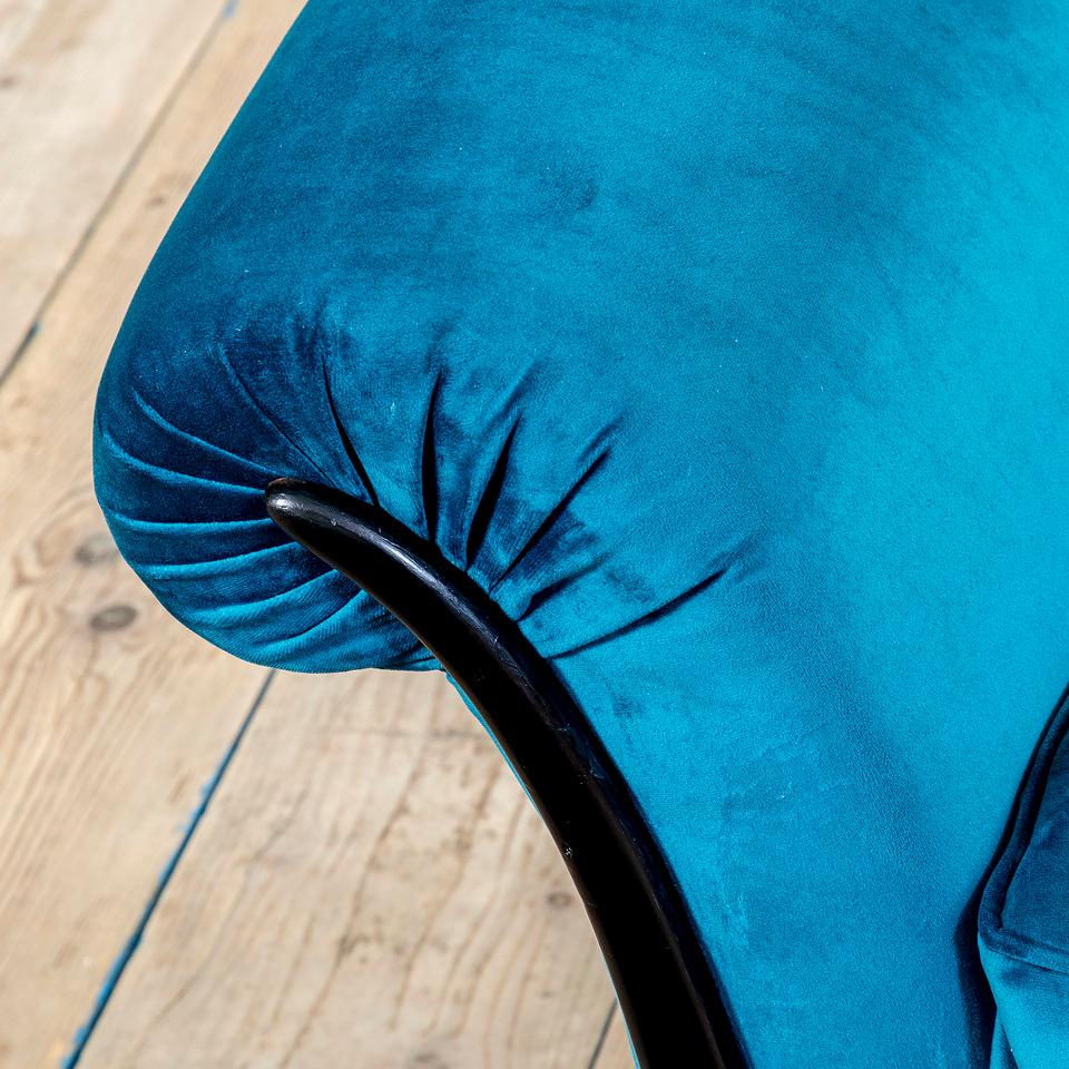 Tissu 20e siècle, Guglielmo Ulrich Paire de fauteuils 1950 en vente