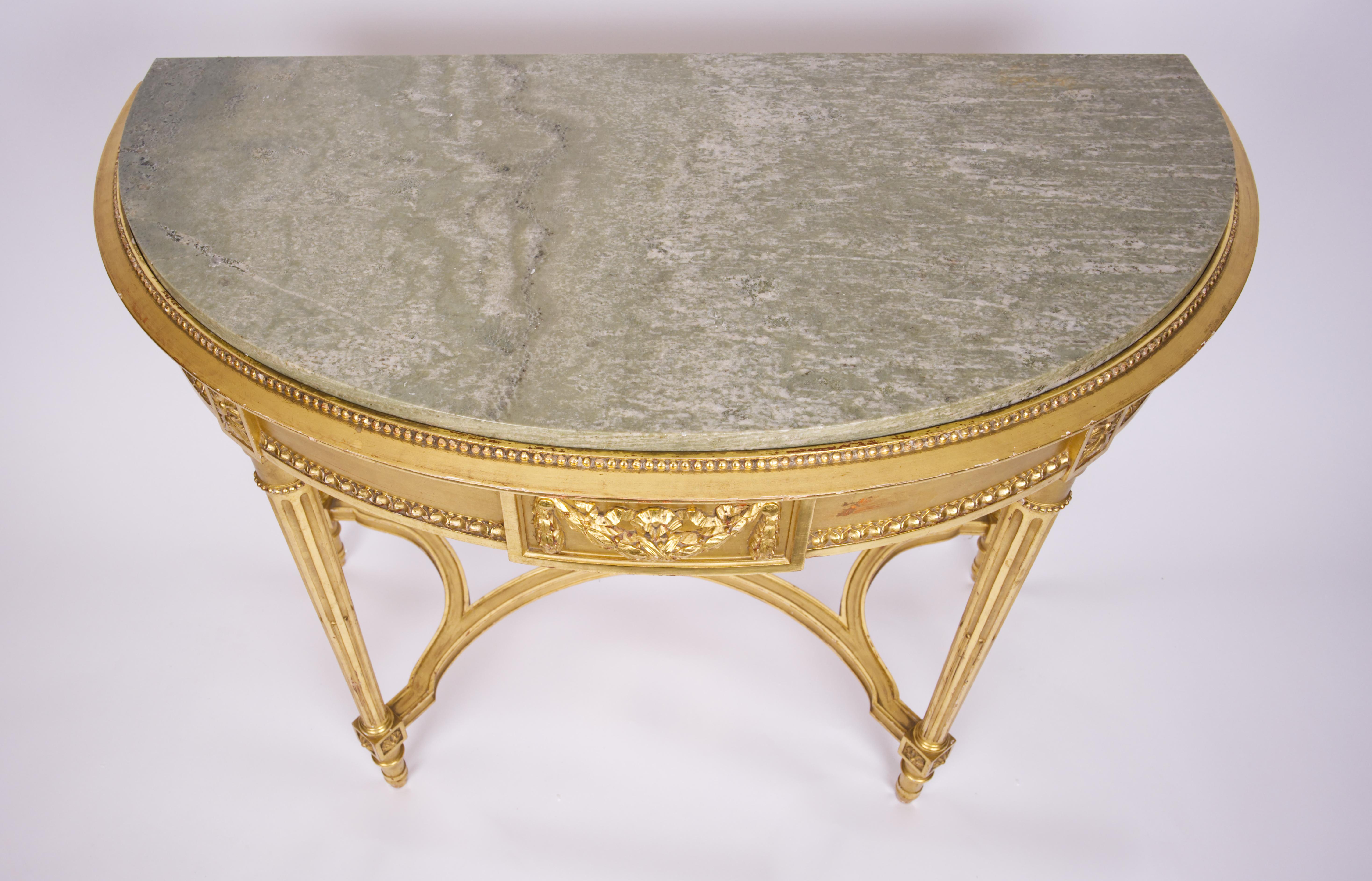 Early 20th Century 20th Century Gustavian Side Console Table For Sale