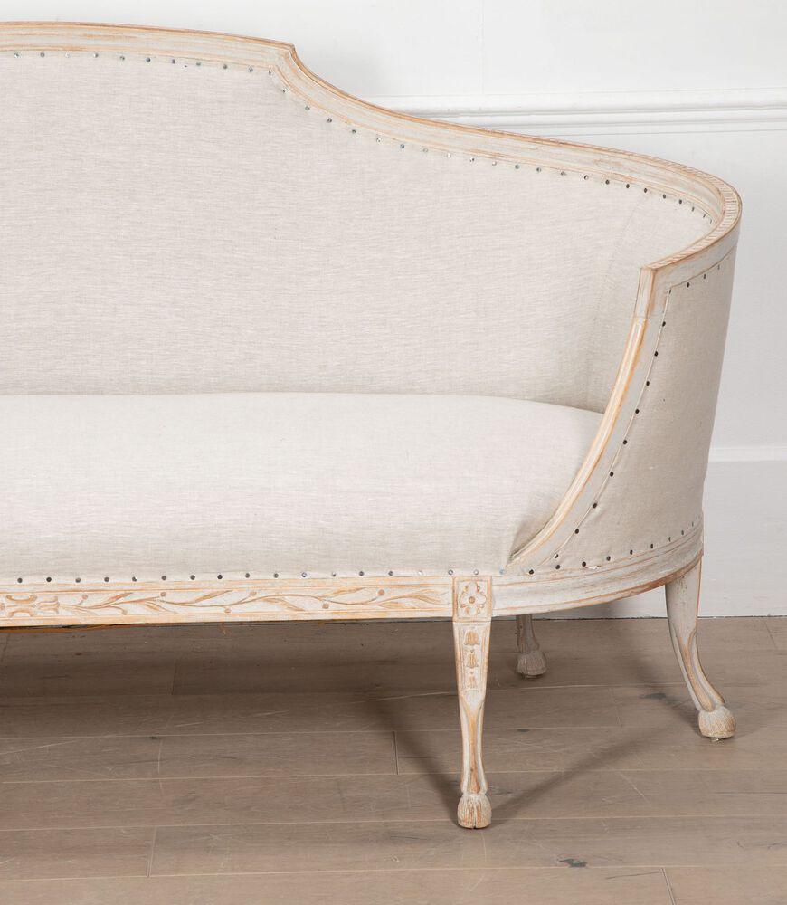 Sofa im Gustavianischen Stil des 20. Jahrhunderts (Polster)