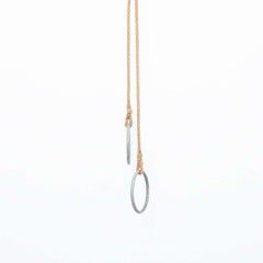 20th Century Gymnastic Rings in Metal and Rope