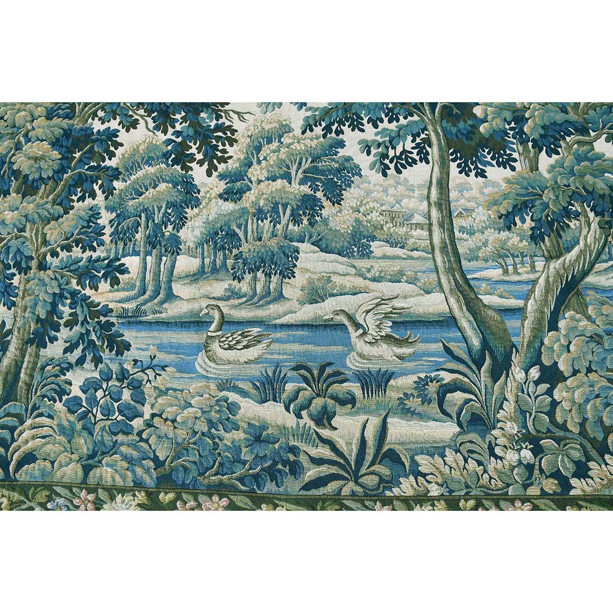 French 20th Century Halluin Tapestry in the Aubusson Style For Sale