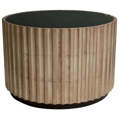 20th Century Hand Carved Circular Low Table