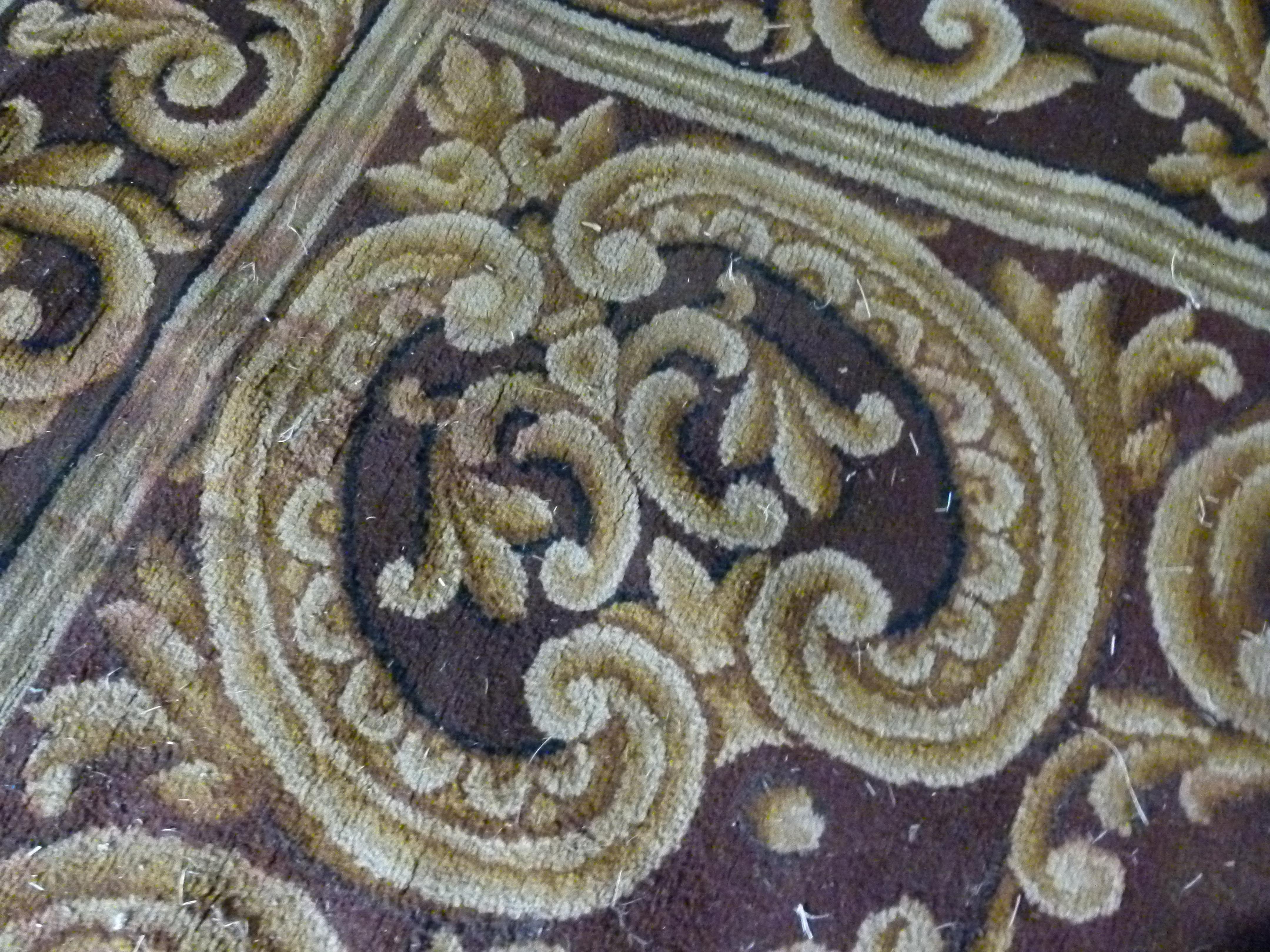Hand-Knotted 20th Century Hand Knotted Spanish Rug