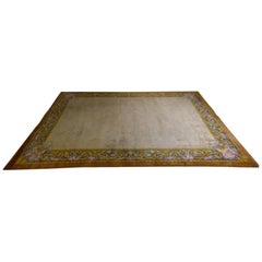 20th Century Hand Knotted Spanish Rug