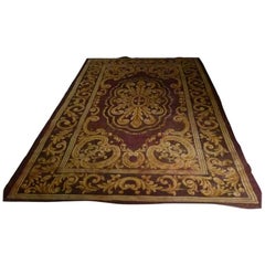 20th Century Hand Knotted Spanish Rug