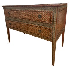 Antique 20th Century Hand Painted Chest Of Drawers