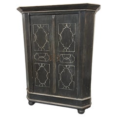 20th Century Hand Painted German Armoire