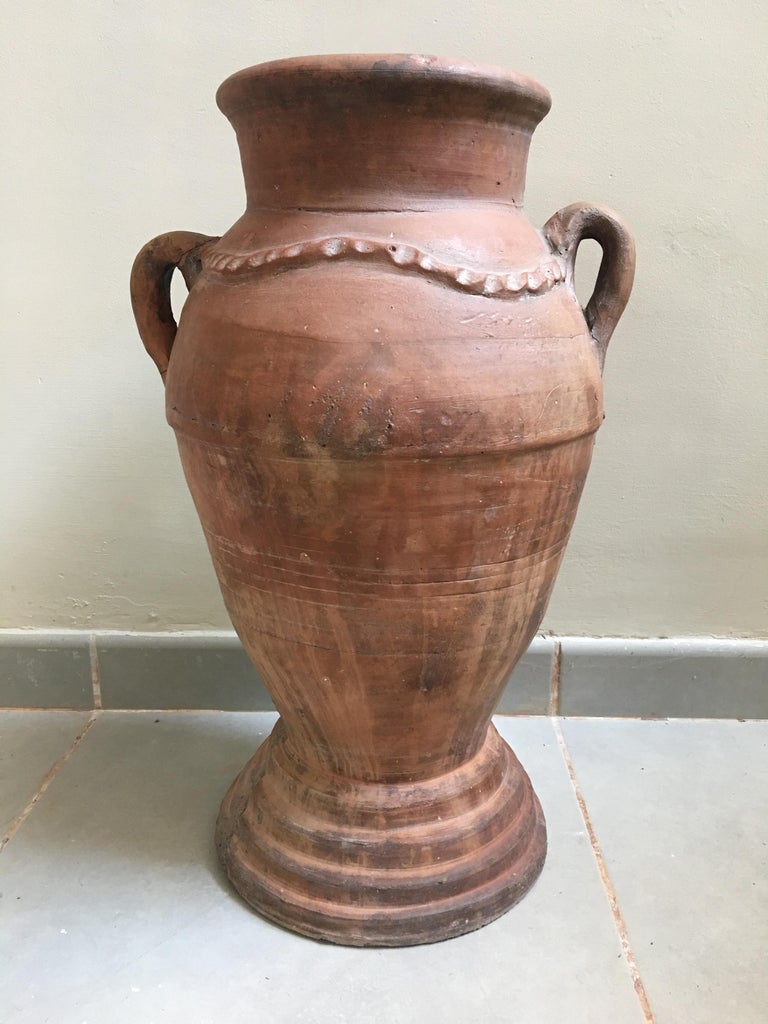 Handgefertigte Vase Mit Zwei Henkeln Aus Dem 20 Jahrhundert Spanien 