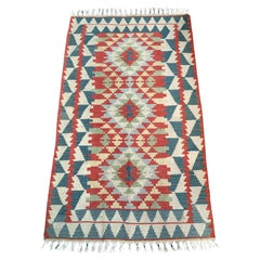 20th Century Handwoven Navajo Rug (69" X 41")