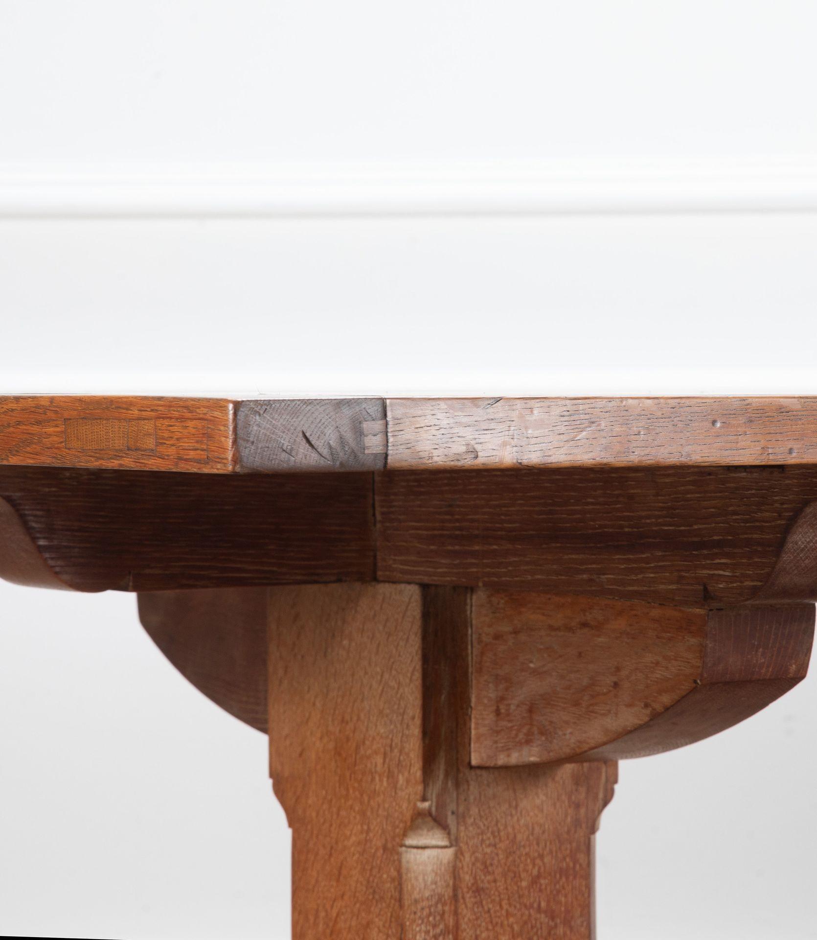 Table de réfectoire en Oak Heal's du 20e siècle en vente 7