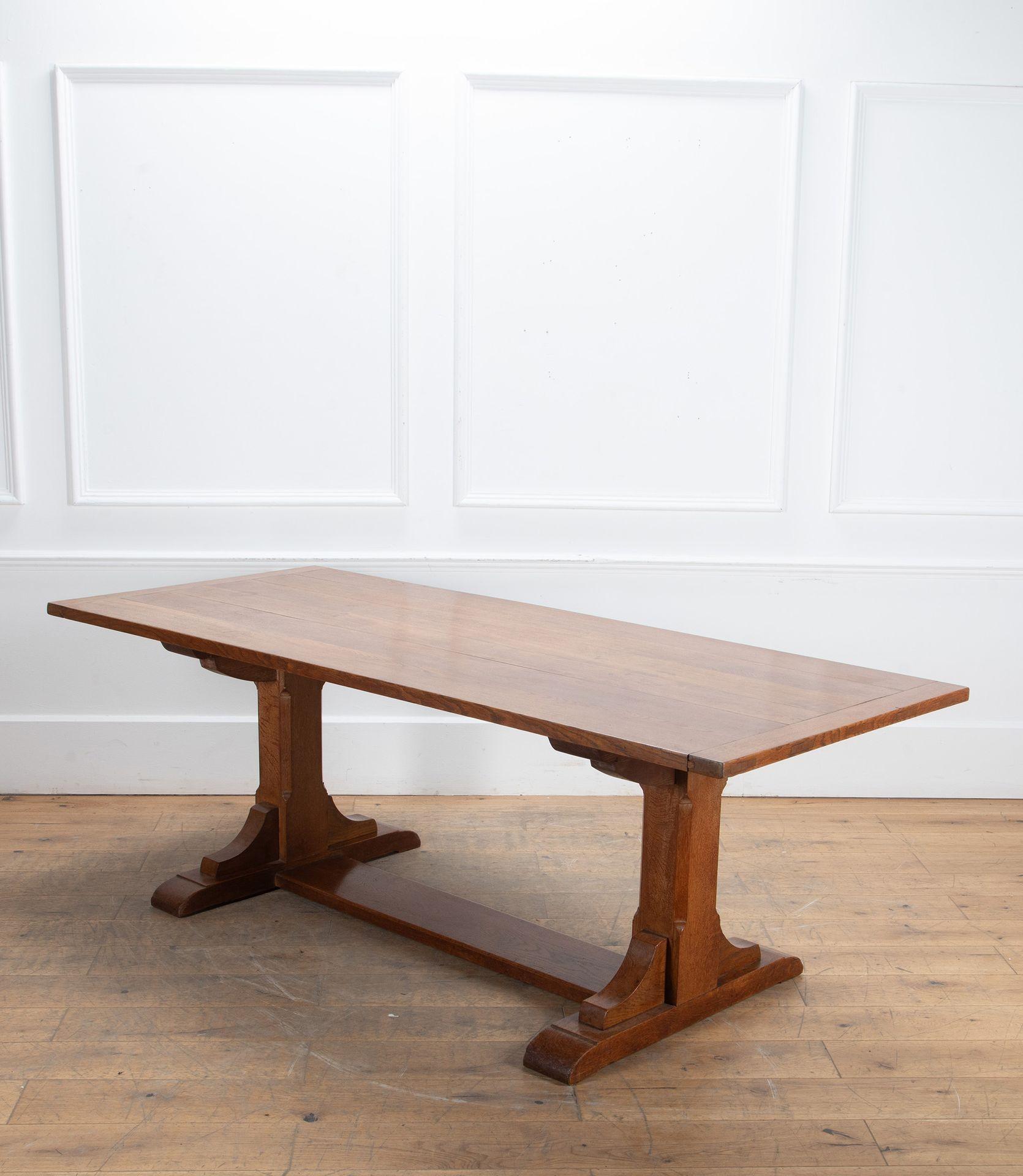 Table de réfectoire en Oak Heal's du 20e siècle en vente 12