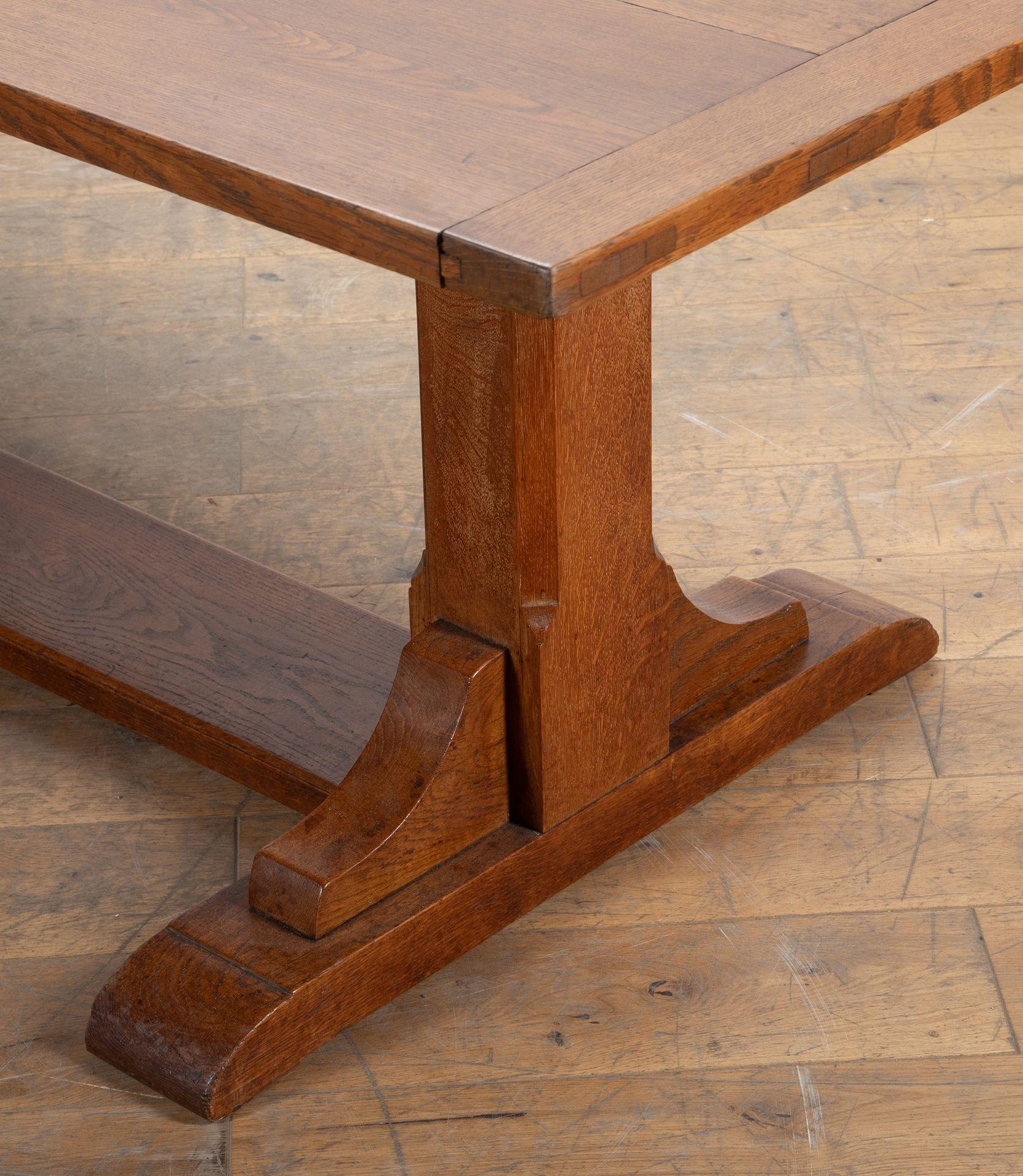 Table de réfectoire en Oak Heal's du 20e siècle en vente 13