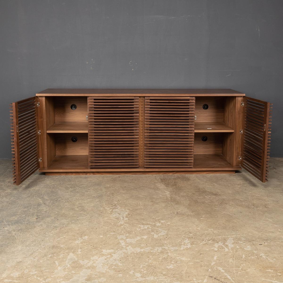 Singaporean 20th Century Heals Walnut Sideboard By Nathan Yong, c.1990 For Sale