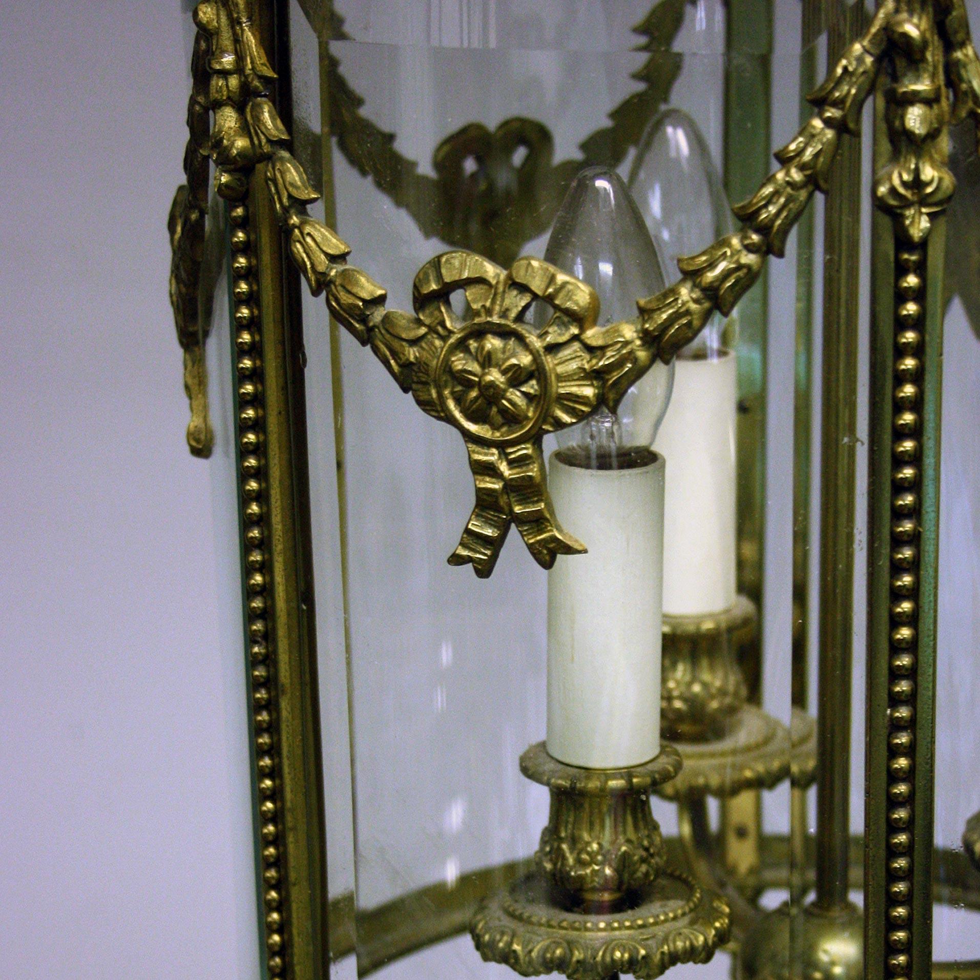 Other 20th Century Highly Decorated Brass Lantern For Sale