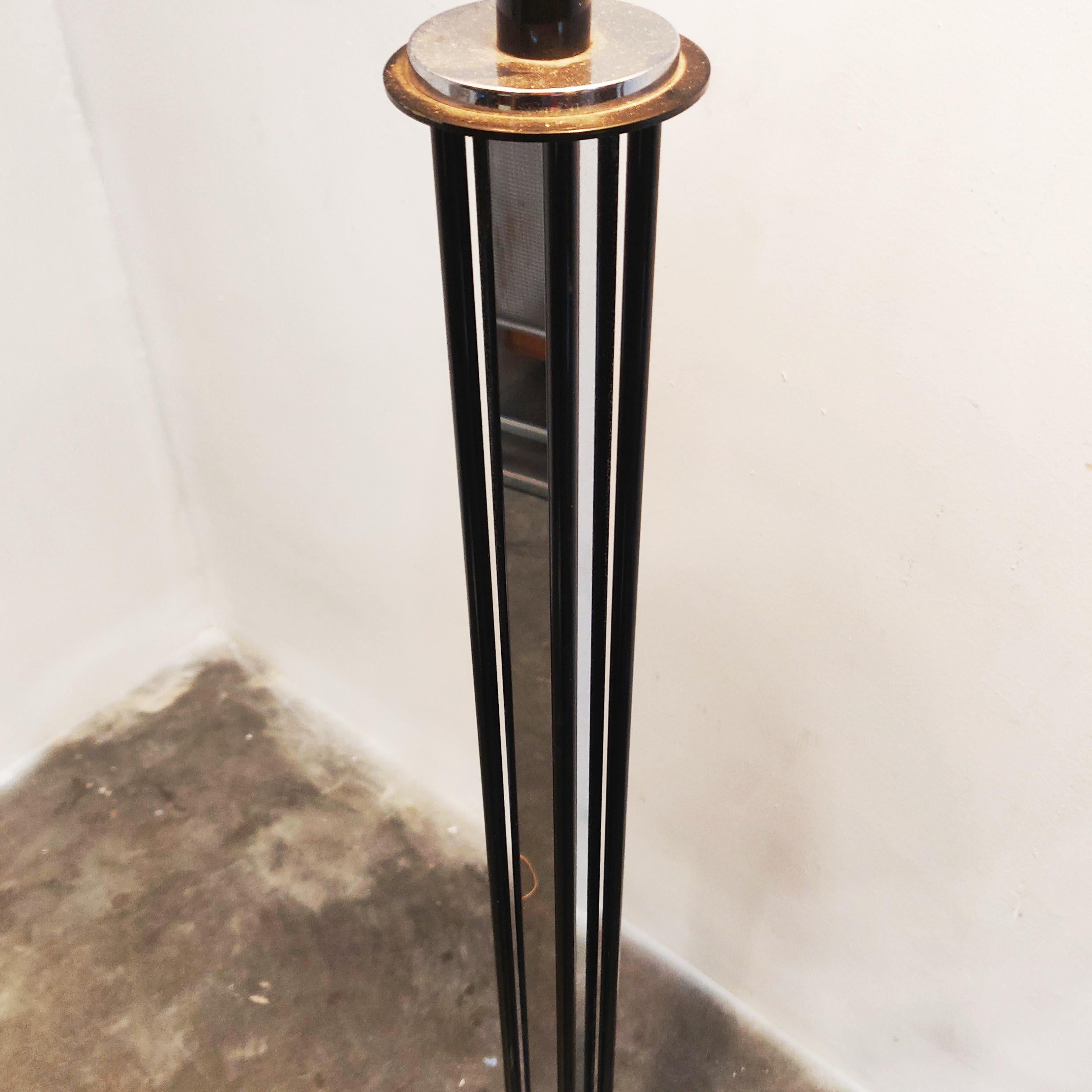 20th Century Hollywood Regency Floor Lamp in style of Willy Rizzo. For Sale 3