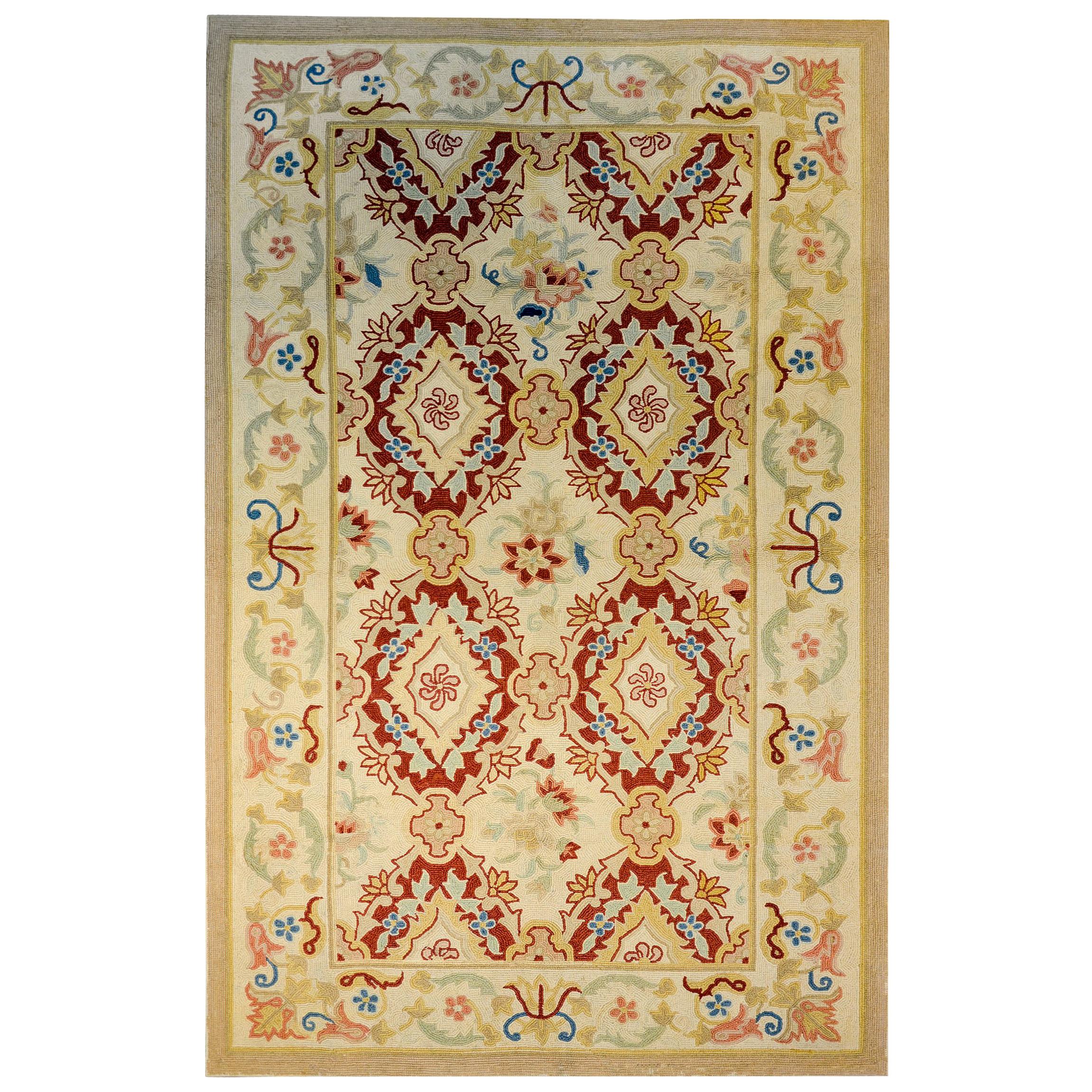 20th Century Hook Rug For Sale