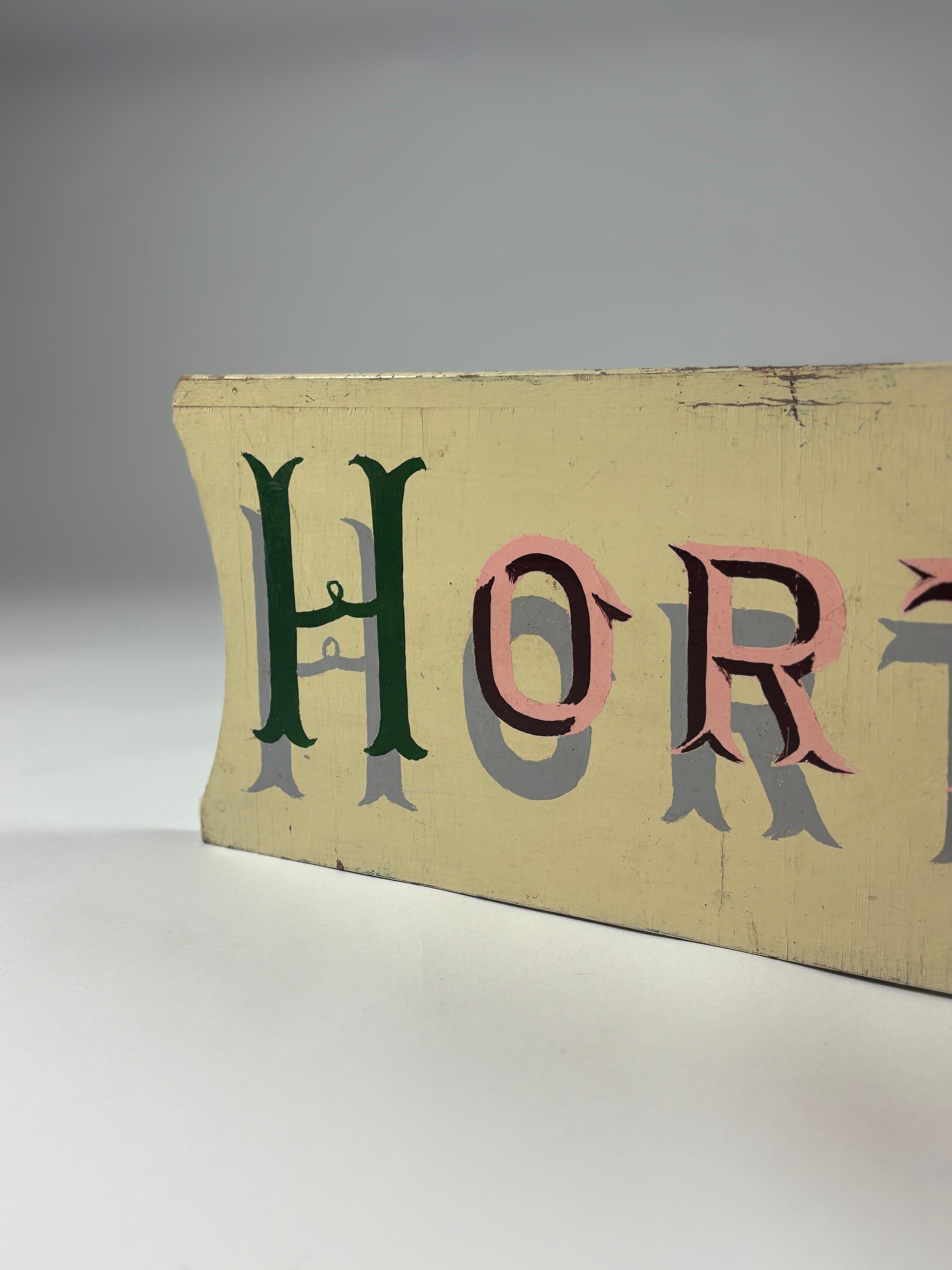 20th Century Horticulture Show Directional Sign 6