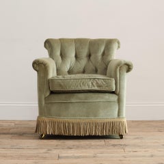 20th century Howard style Woodstock Armchair