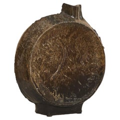 20th Century Hungarian Ceramic Round Vase by Zsolnay