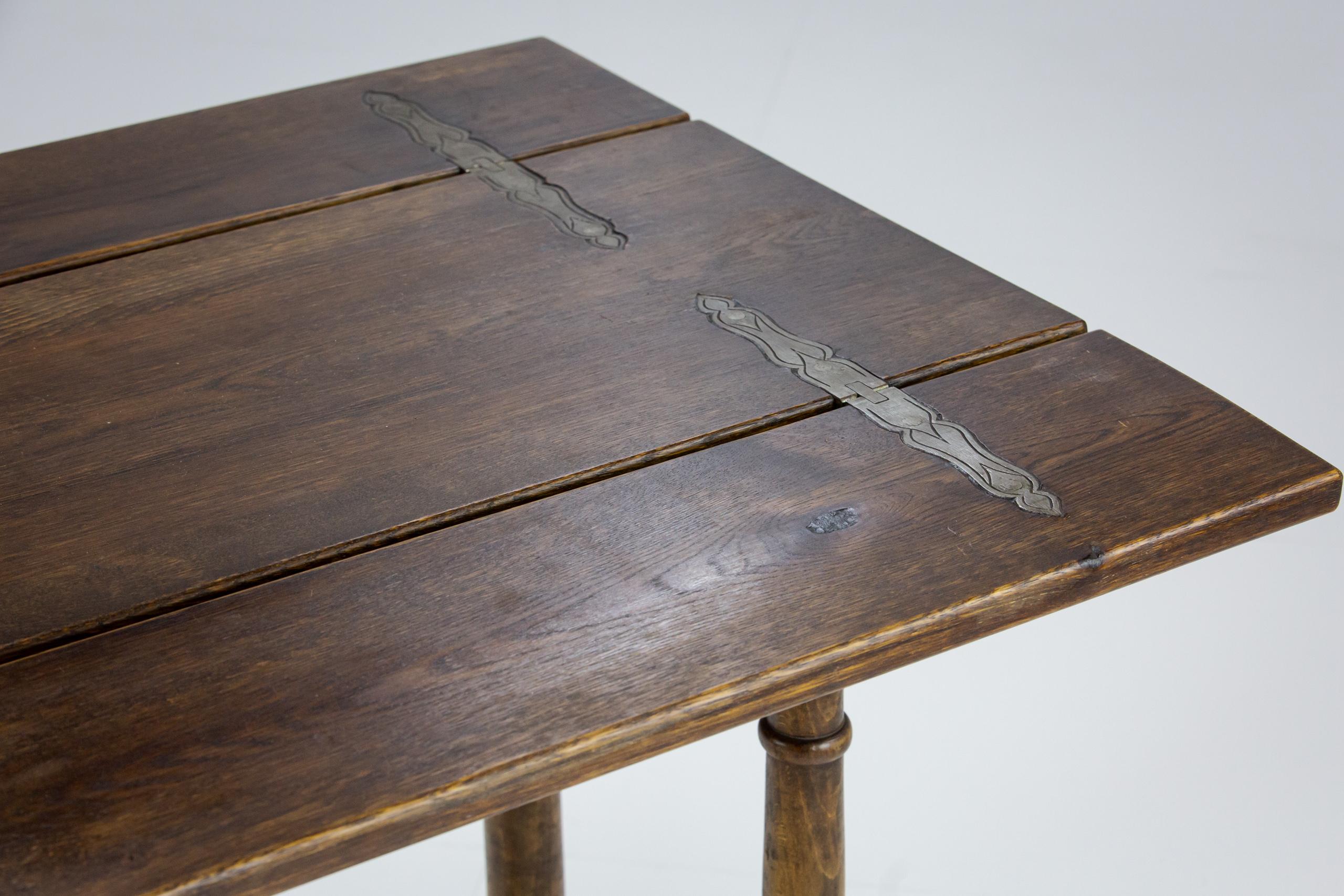 Wood 20th Century Hunt Table or Console