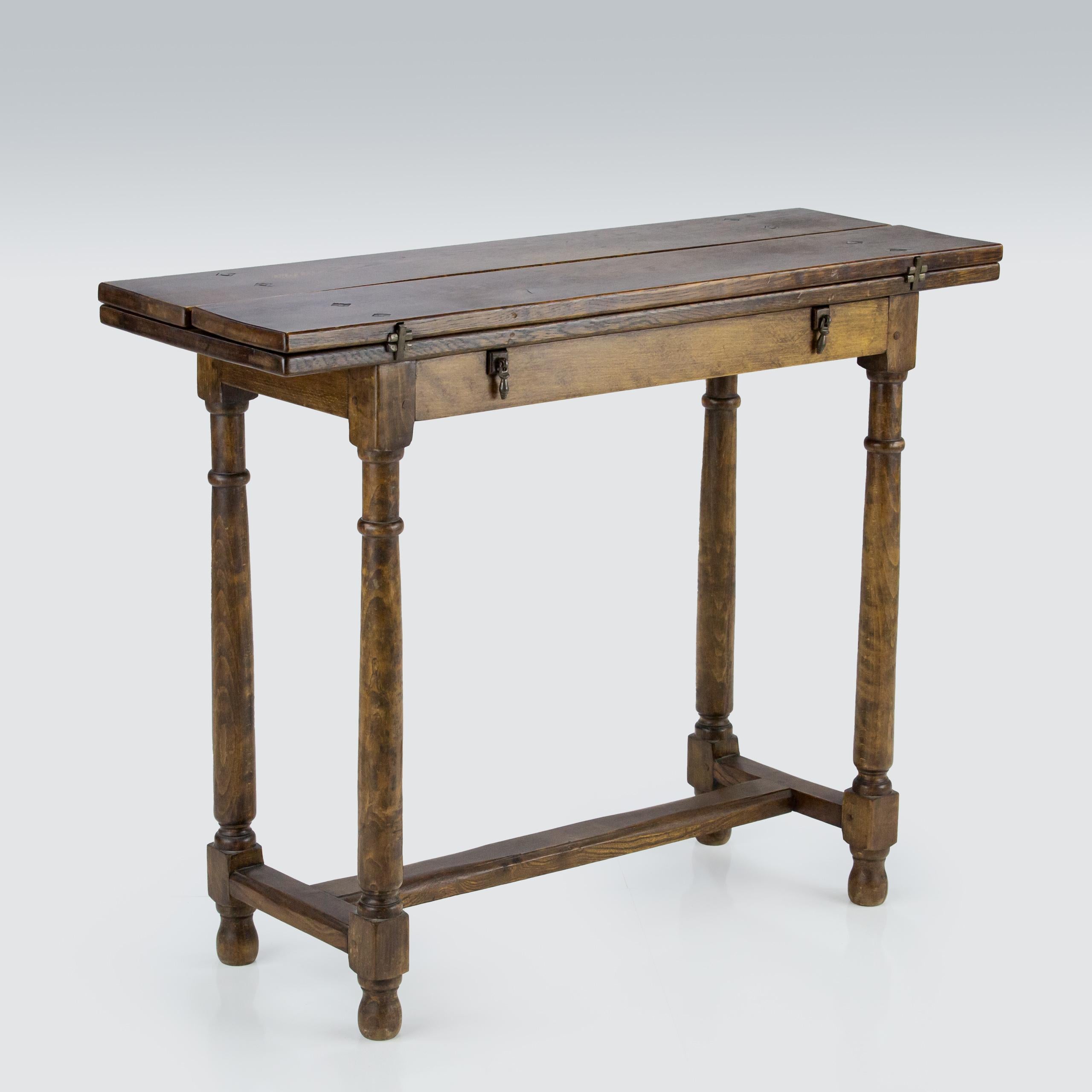 20th Century Hunt Table or Console 3